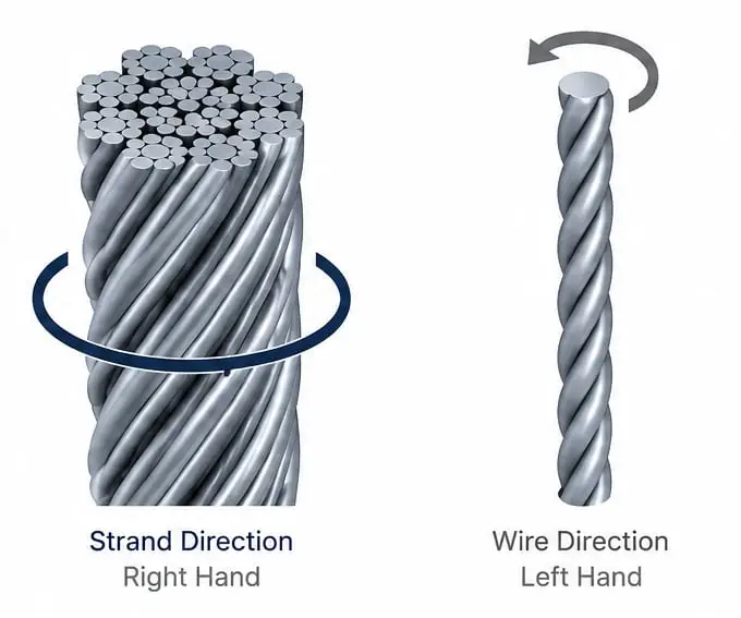 Regular Lay Wire Rope